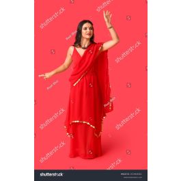 Pink Embroidered, Thread and Zari Work Chinon Salwar Kameez