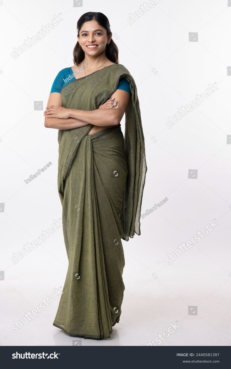 Purple Satin Cord, Embroidered, Sequins and Thread Work Classic Saree