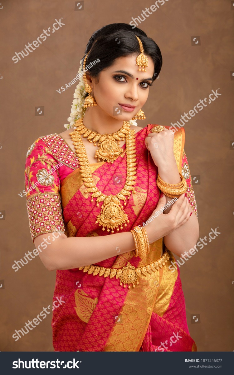 Pink Silk Embroidered Work Trendy Saree