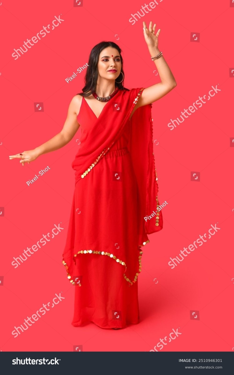 Cream Silk Contemporary Saree with Embroidered Work